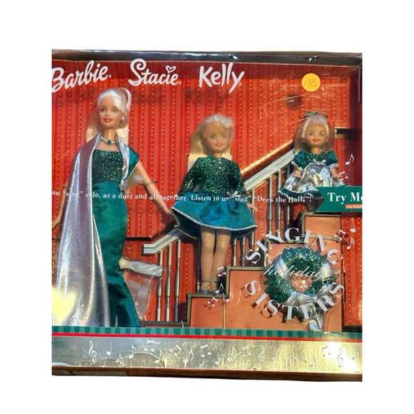 Barbie Mattel 2000 Barbie Singing Sisters Dolls & Accessories - NRFB - Picture 2 of 8